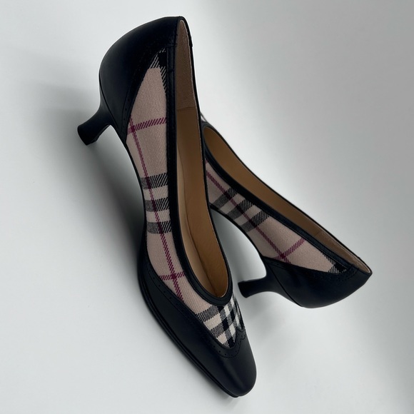 🌹Burberry Nova Check Office Shoes 23 1/2cm 🌹 - Picture 4 of 10